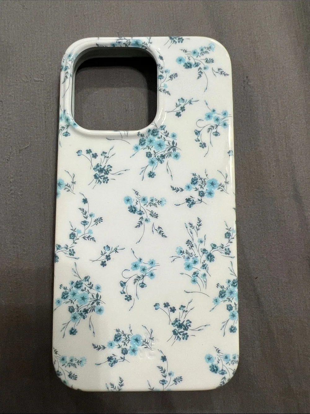 Velvet Caviar Blue Floral Slim Phone Case